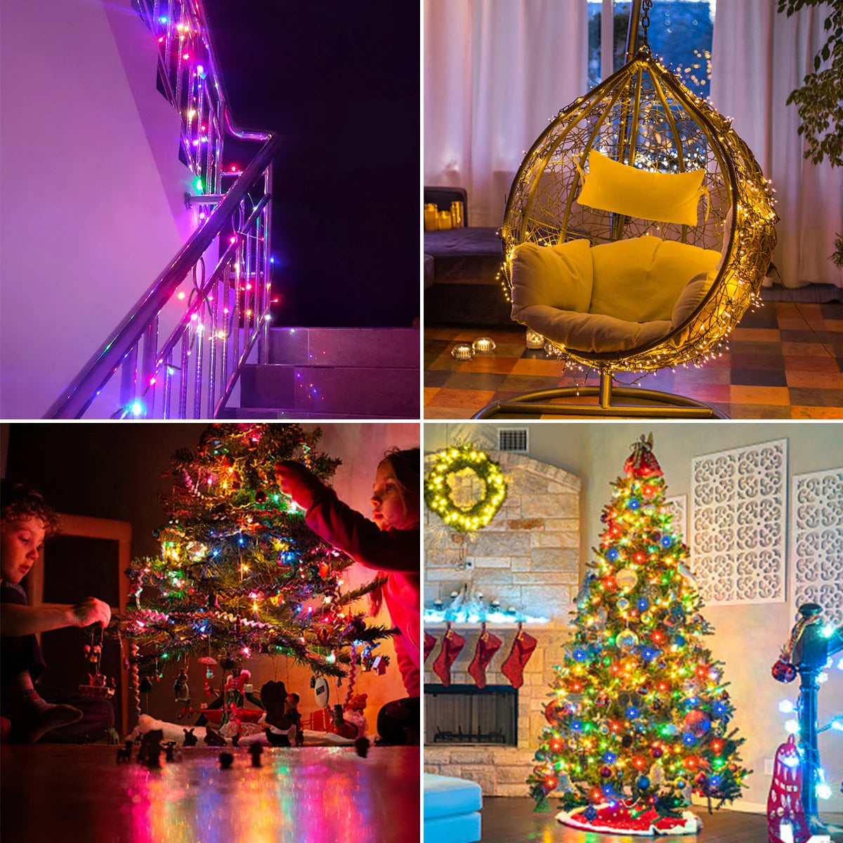 100m 50m 30m 10m Party Wedding Room Decoration LED Festival Fairy Lights 8 Modes Adjustable Holiday Lighting Led String Light