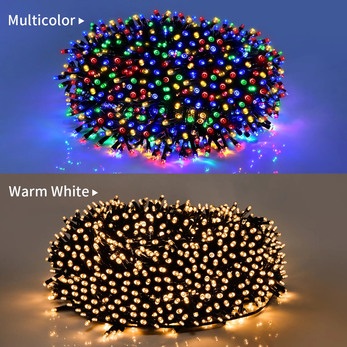 100m 50m 30m 10m Party Wedding Room Decoration LED Festival Fairy Lights 8 Modes Adjustable Holiday Lighting Led String Light